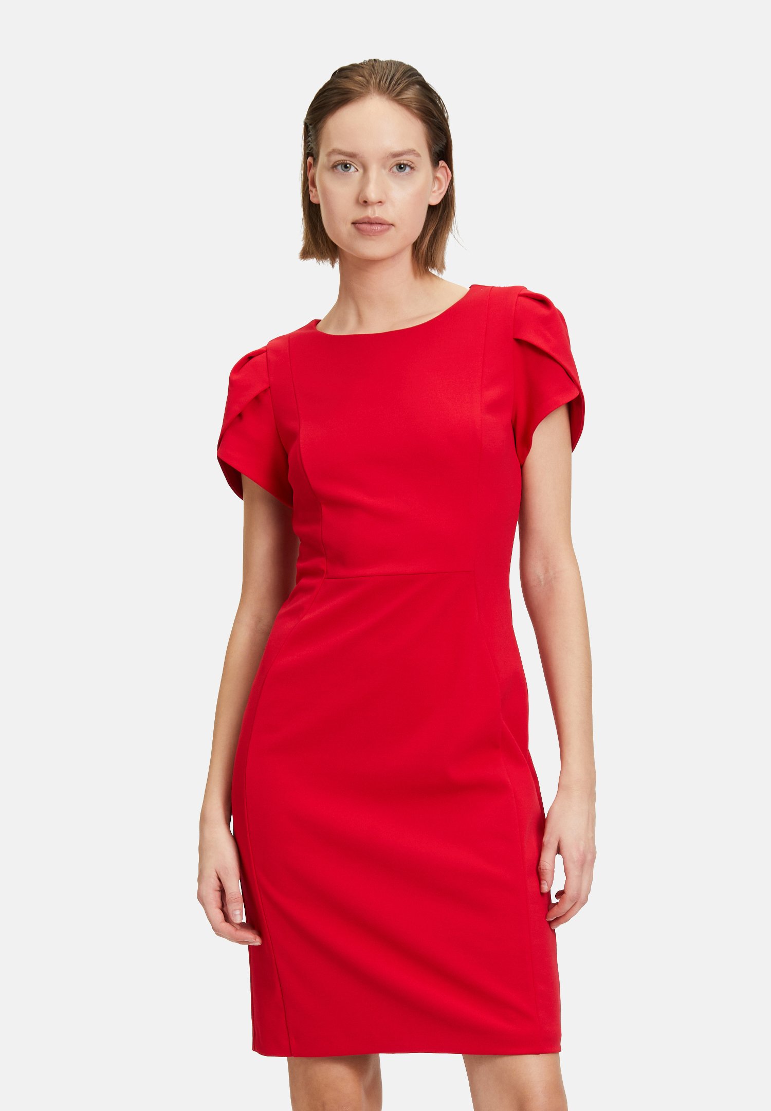 Etuikleid rot kurzarm Clearance